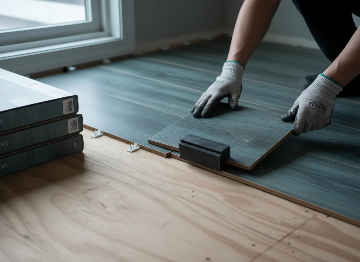 Luxury Vinyl Plank Installation company in North English, IA